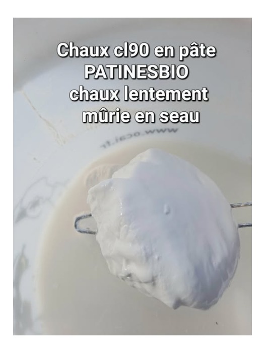chaux en pate francaise
