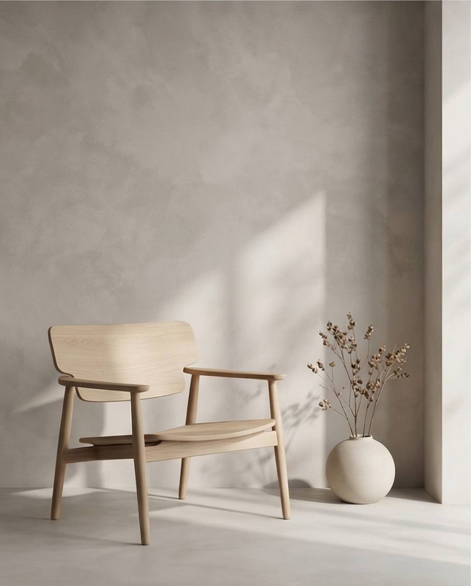 peinture a la chaux gris beige
