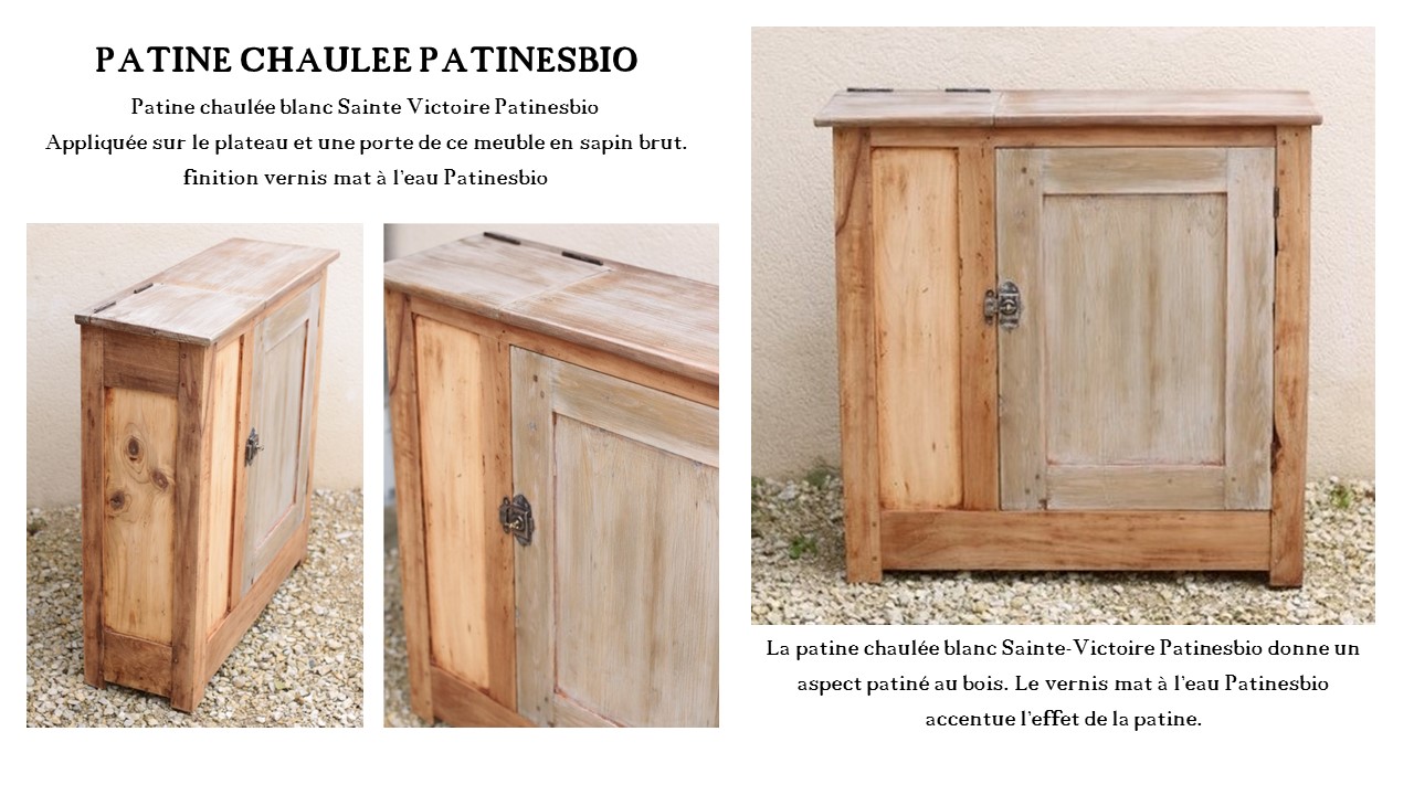 patine chaulee blanc sainte victoire et vernis a l eau