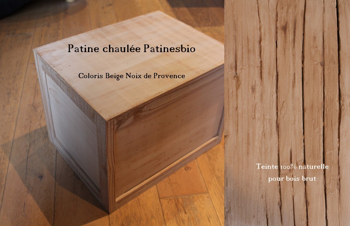 patine chaulee patinesbio coloris beige noix de provence