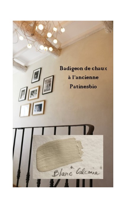 peinture de chaux artisanale naturelle