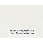 Chaux Colorée Coloris Blanc Chaleureux