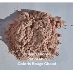 chaux colorée naturelle coloris Rouge chaud