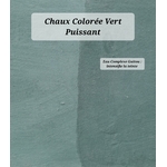 chaux colorée Vert Puissant avec une couche deau complexe Guitout