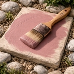 badigeon de chaux rose