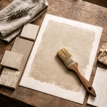 peinture chaux beige clair