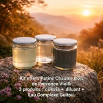 produits naturels pour faire des patines sur bois