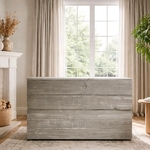 meuble peint à la chaux beige gris coloris beige gris d ici
