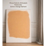 peinture chaux orange coloris Orange Safrané