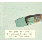 peinture vert bleuté