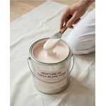 peinture chaux blanc très légèrement rose