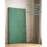 patine chaux naturelle sur OSB coloris Vert