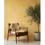 yellow lime painting - badigeon chaux jaune