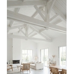 peinture blanche naturelle pour poutres
