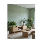 peinture a la chaux vert printemps