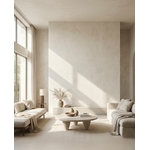 enduit chaux beige clair naturel