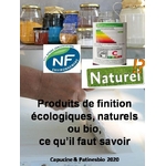 visuel produits de finition naturels