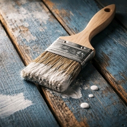 patine chaulée sur bois