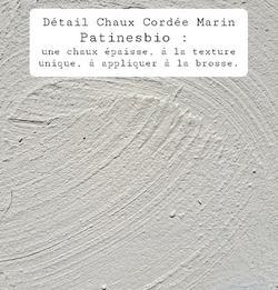 badigeon de chaux Cordé Marin