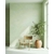 intérieur peint à la chaux vert clair