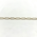 Bracelet Heather-Bracelet composé de petits maillons rectangulaires et striés en plaqué or 3 microns.