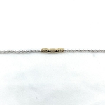 Colin:Bracelet composé de perles deau douces et de petites rondelles, en plaqué or 3 microns