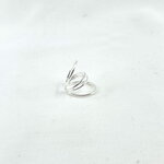 Bague oreille Elsa: Bague doreille composée de 4 anneaux. En argent 925