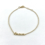 Bracelet Amour plaqué or