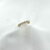 Bague Orly : Bague composée de petits coeurs alternés sertis de zirconiums blancs. En plaqué or 3 microns 18 carats