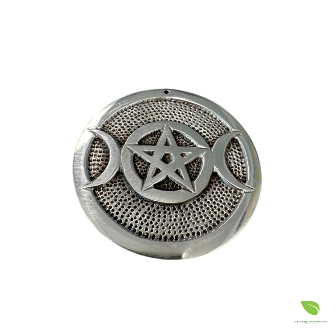 porte encensrond métal pentacle(1)