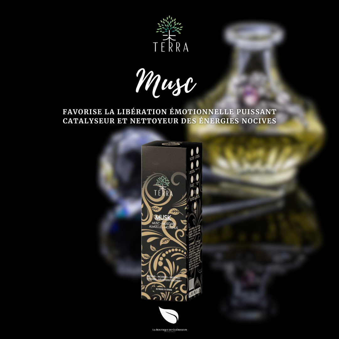 Encens TERRA - Musc