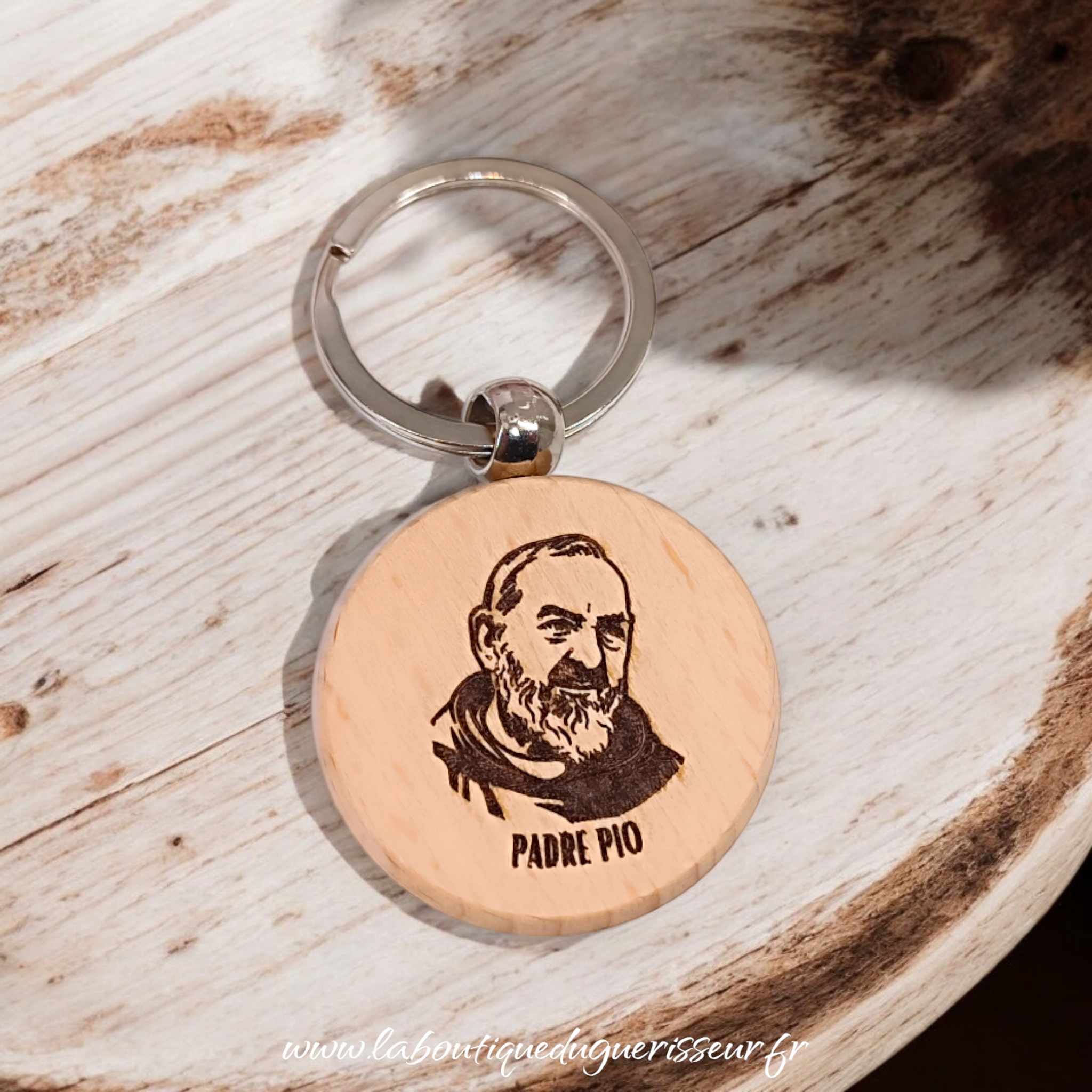 Porte-clé Padre Pio