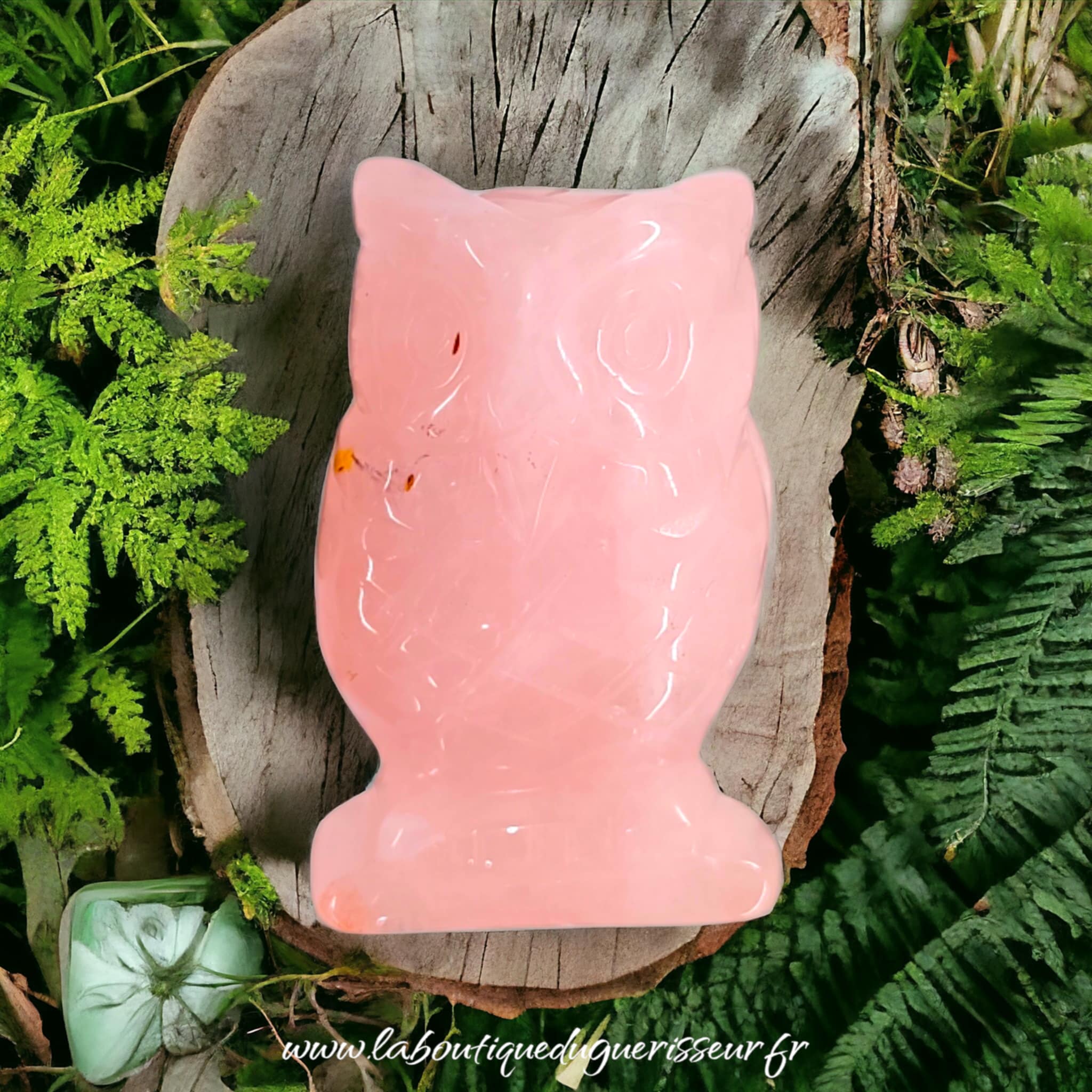 HIBOU - QUARTZ ROSE A 50mm