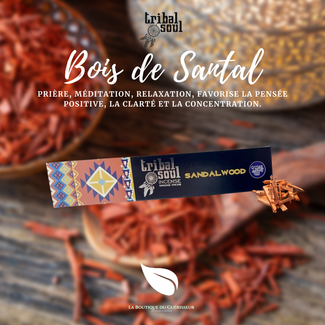 Encens TRIBAL SOUL - Bois de Santal