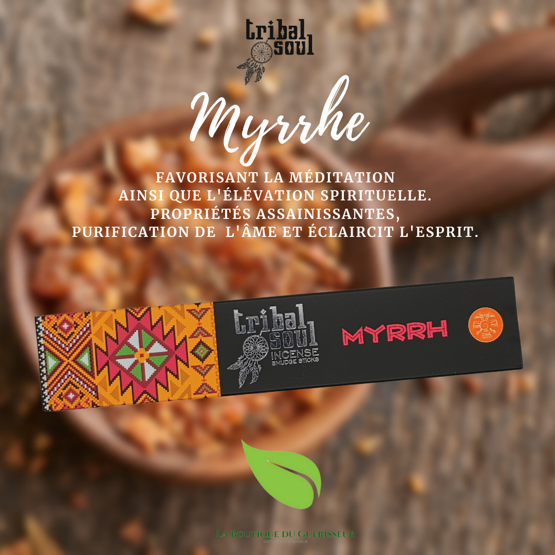 Encens TRIBAL SOUL - Myrrhe