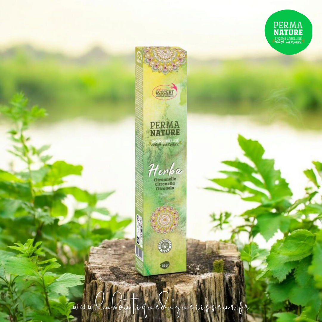 Encens PERMA-NATURE - Herba Citronnelle Ecocert 15g