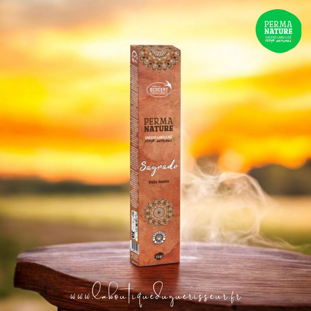 Encens PERMA-NATURE - Sagrado Palo Santo Ecocert 15g