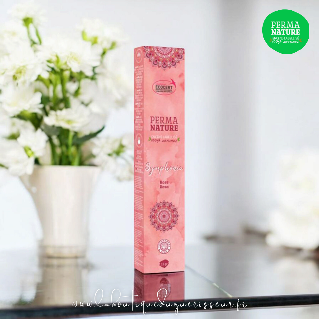 Encens PERMA-NATURE - Symphonia Rose Ecocert 15g