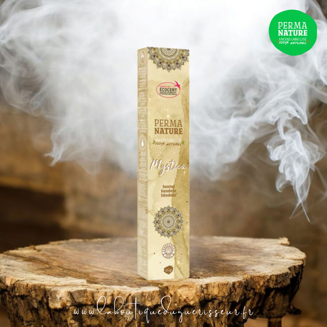 Encens PERMA-NATURE - Mystica Bois de Santal Ecocert 15g