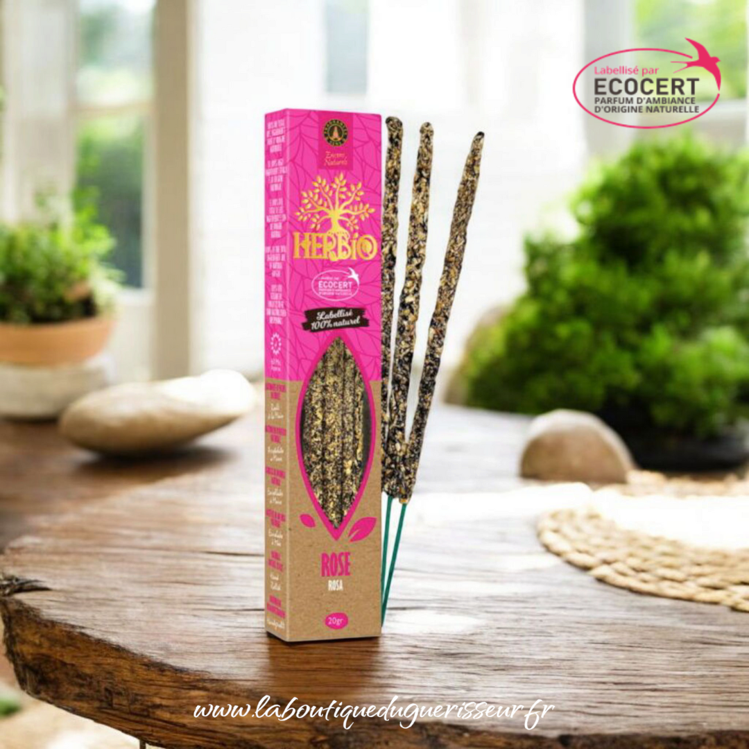 Encens HERBIO - Rose 20gr