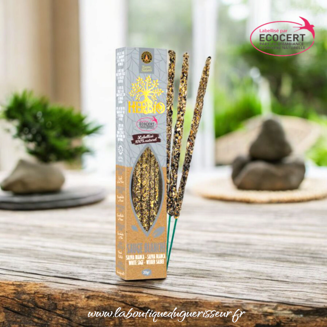 Encens HERBIO - Sauge Blanche 20gr