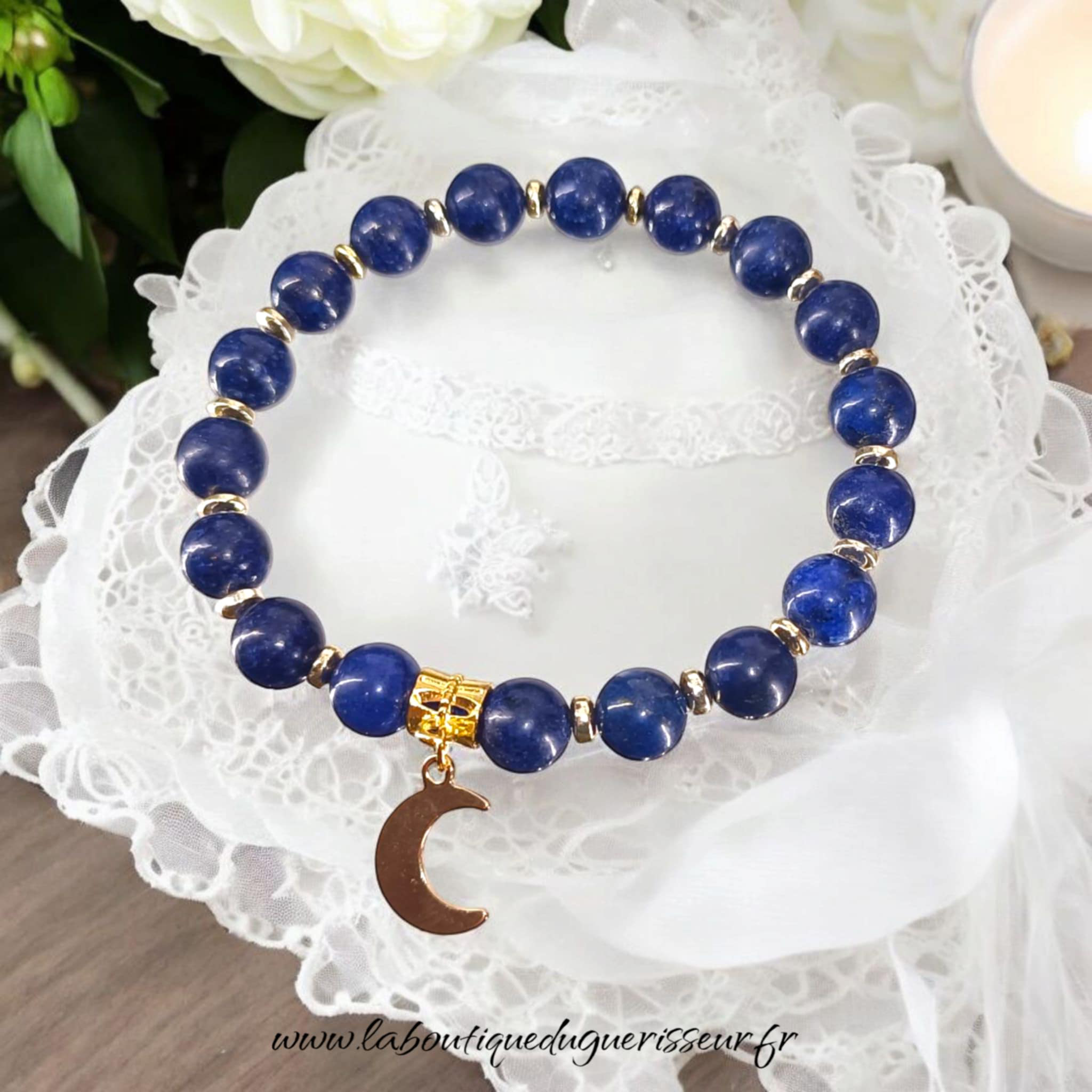 Bracelet Rêve Bleu en Lapis Lazuli