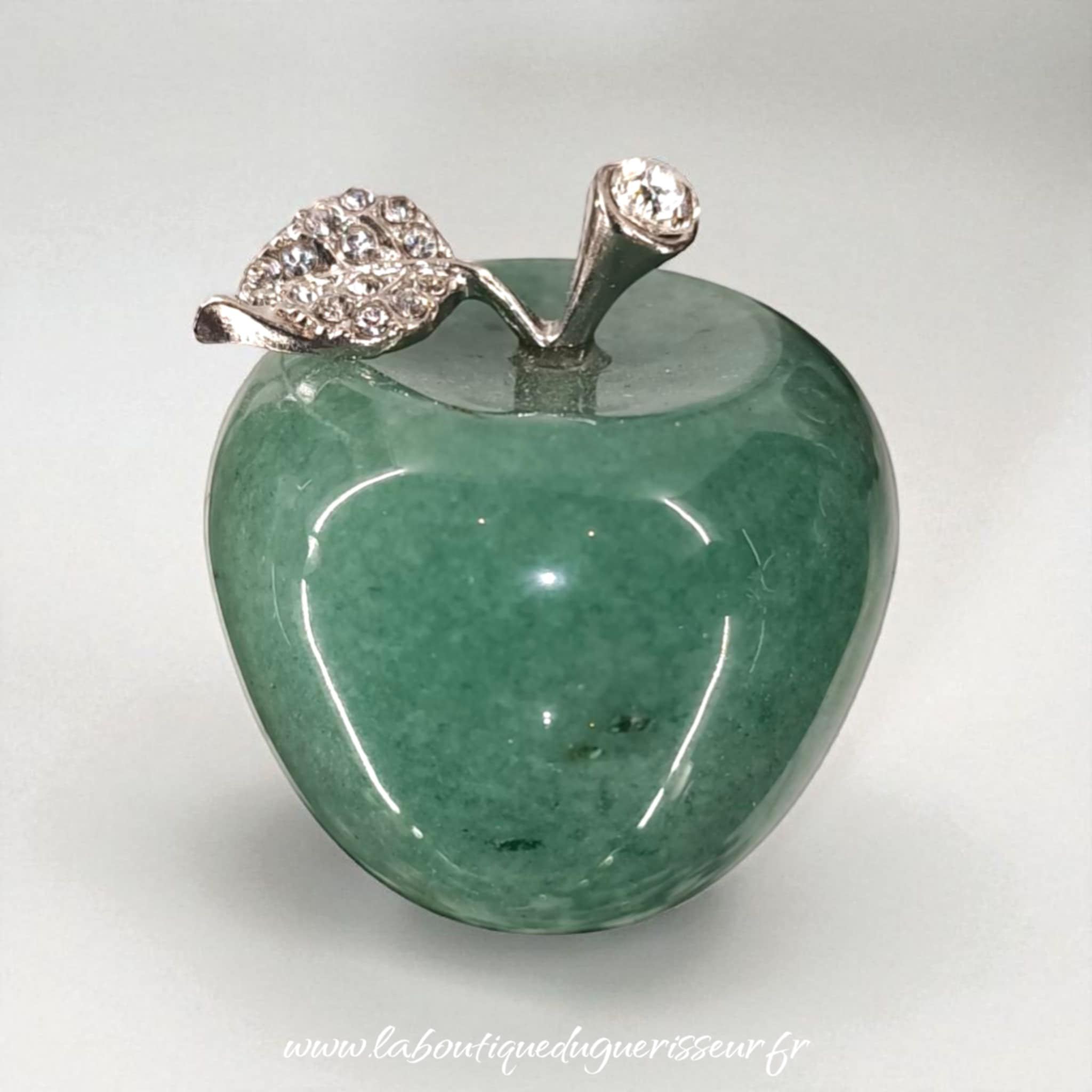 POMME AVENTURINE VERTE A+ - 45mm