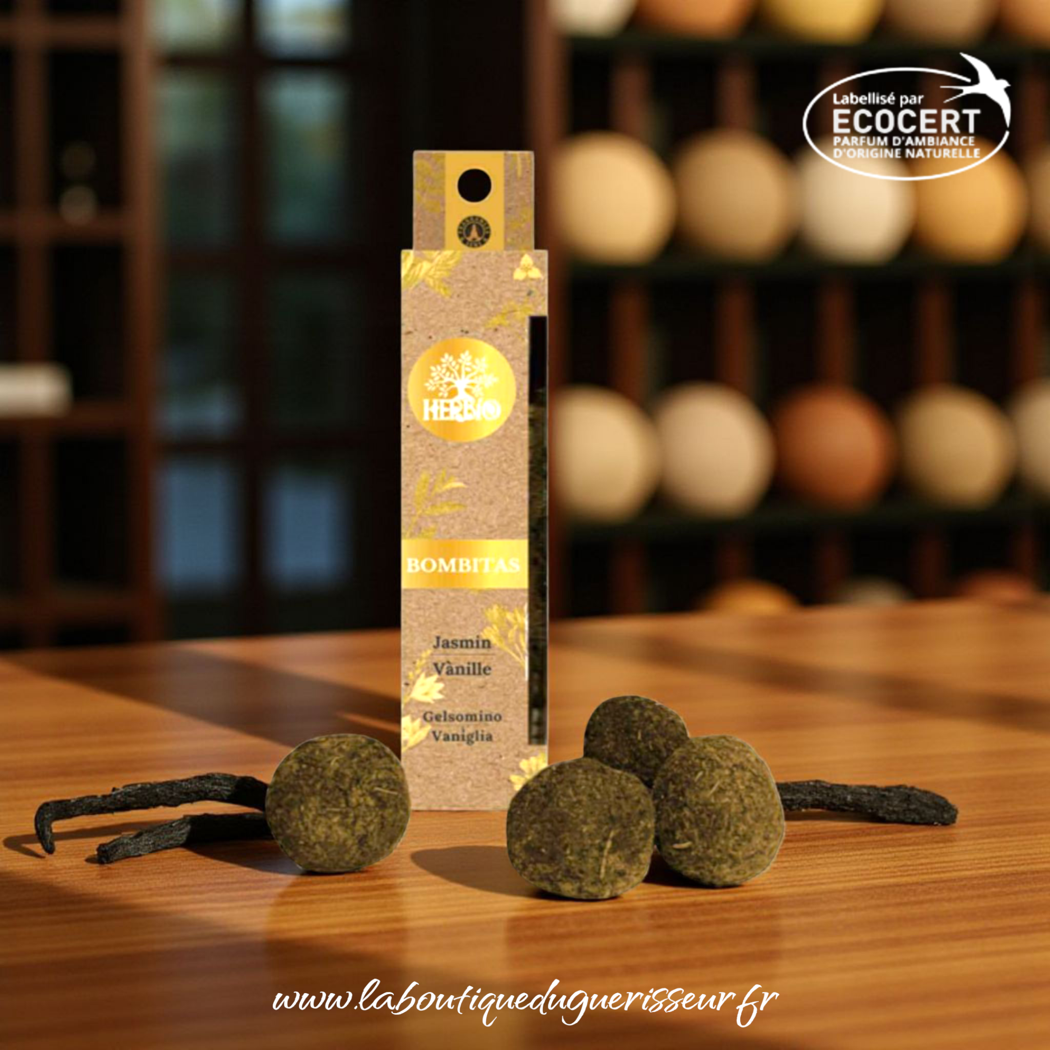 Encens Bombitas Herbio – Jasmin Vanille