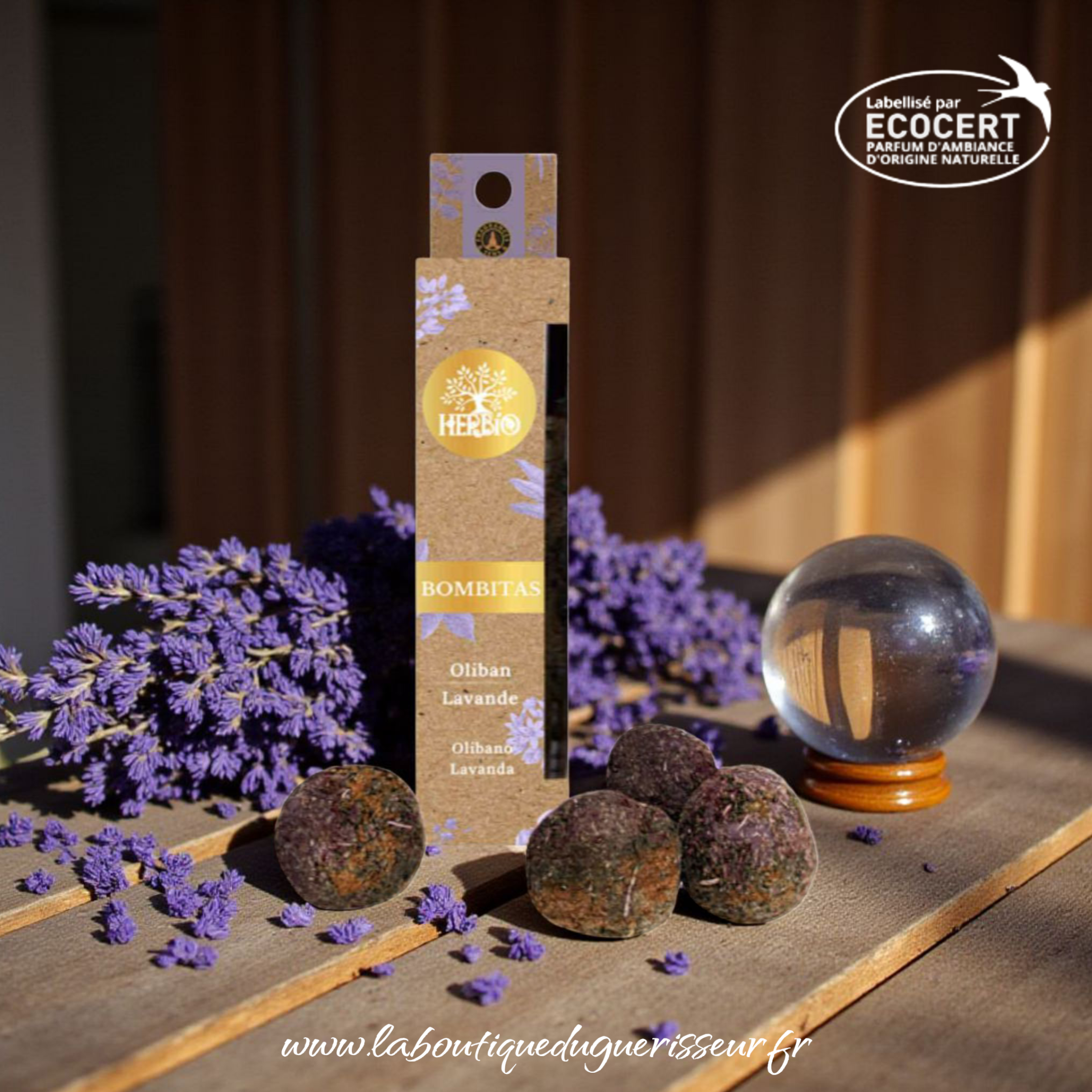 Encens Bombitas Herbio – Oliban Lavande
