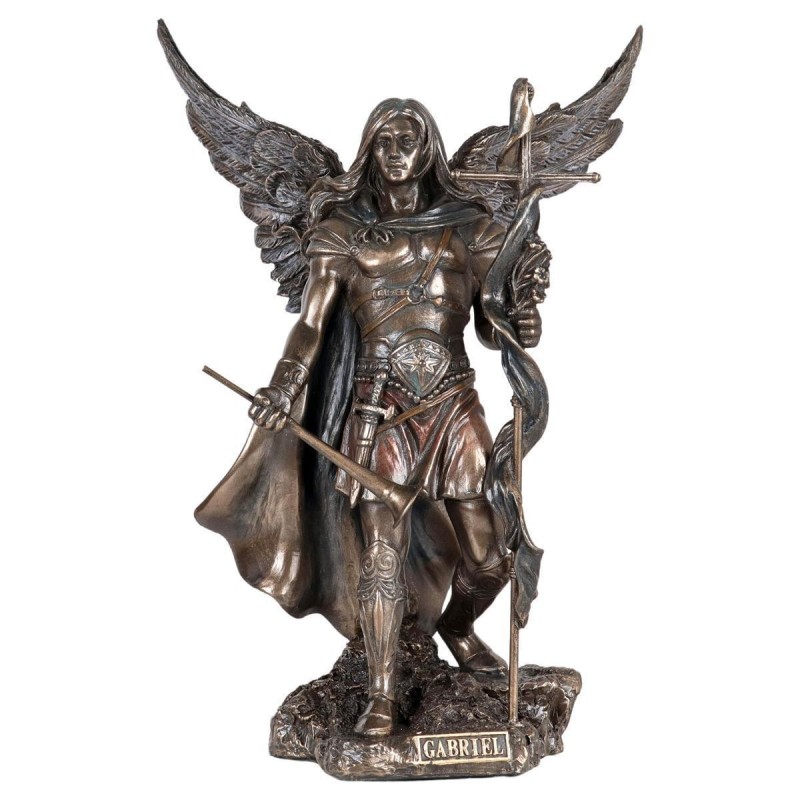 statue-bronze-coul-froid-de-l-039-archange-gabriel-h-24-cm