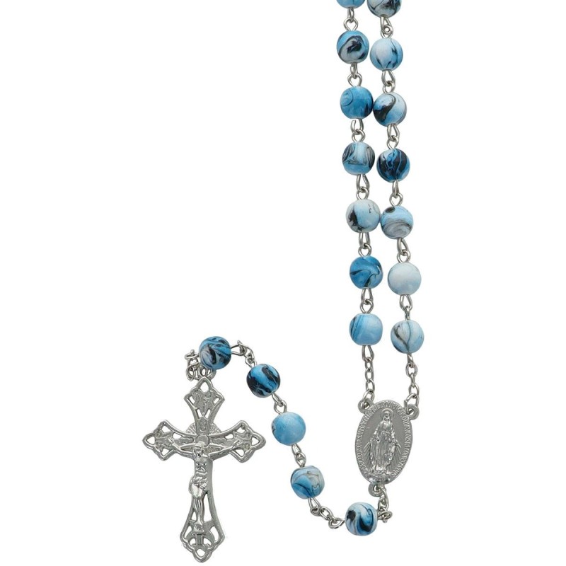 chapelet-grains-en-acrylique-marbgre-o-8-mm-sur-chaine-longueur-au-coeur-40-cm-croix-avec-christ-plusieurs-couleurs