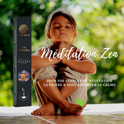 Encens Fleur de Vie Méditation Zen