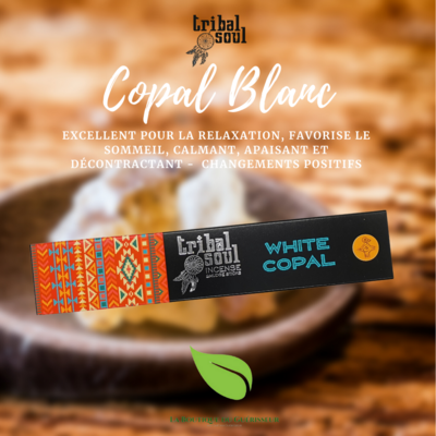 Encens TRIBAL SOUL - Copal Blanc
