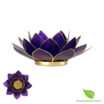 bougeoirs chakras lotus coronal